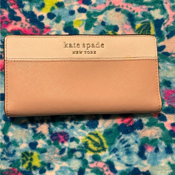 kate spade Handbags - Kate Spade Blush Pink Wallet